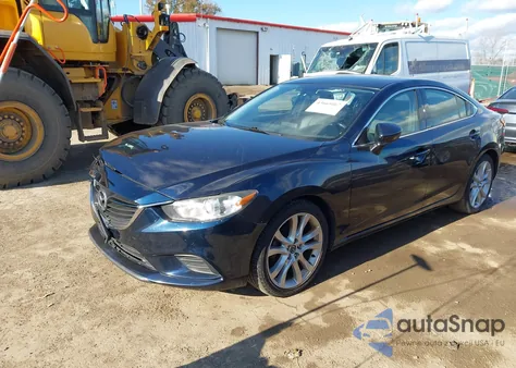 2016 Mazda Mazda6 I Touring из США, поврежденный, VIN JM1GJ1V53G1421785